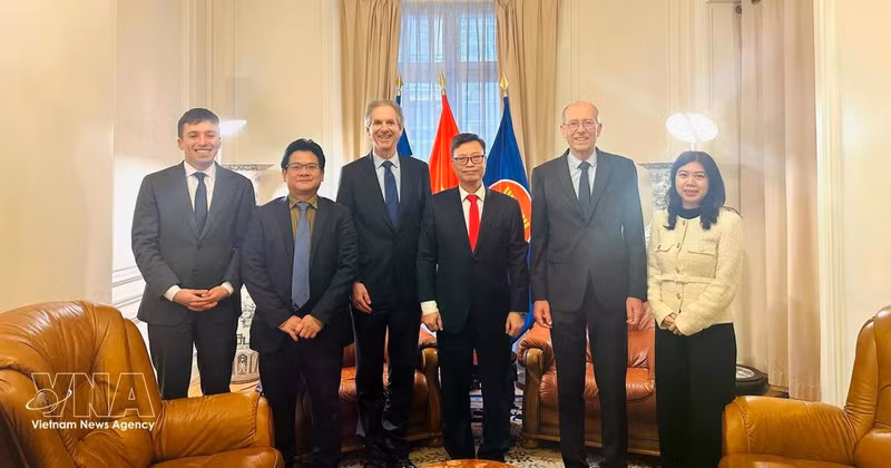 Vietnam y Francia trazan nuevas direcciones para impulsar la cooperación económica bilateral (Foto: VNA)