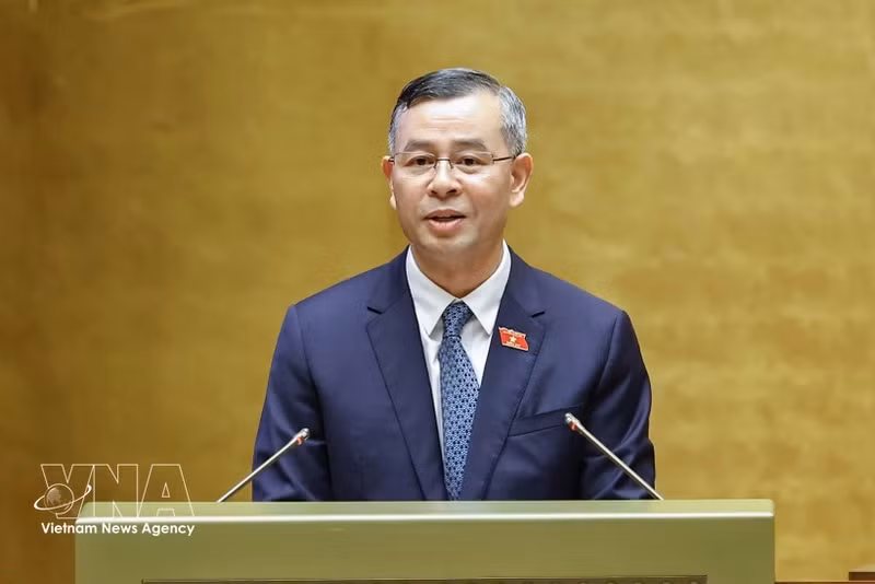 El ministro de Finanzas, Ngo Van Tuan. (Fuente: VNA)