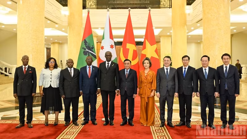 Vietnam y Burundi consolidan sus vínculos políticos y proyectan una cooperación más amplia.
