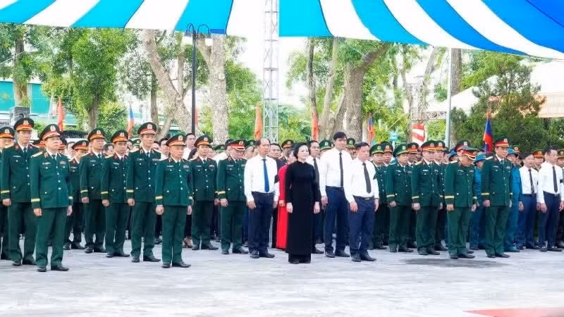 Asistentes a la ceremonia.
