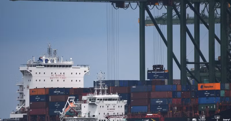 Puerto de carga Pasir Panjang en Singapur (Foto: Xinhua/VNA)