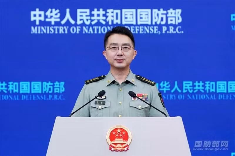 Jiang Bin, portavoz del Ministerio de Defensa Nacional de China y subdirector general de su Oficina de Información. (Foto: CMG)