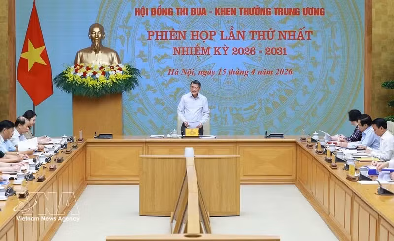 El primer ministro de Vietnam, Le Minh Hung, en el evento. (Fuente: VNA)