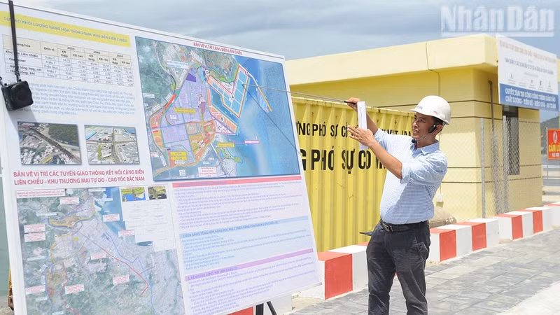 El puerto de Lien Chieu incrementará su capacidad de conexión marítima internacional.