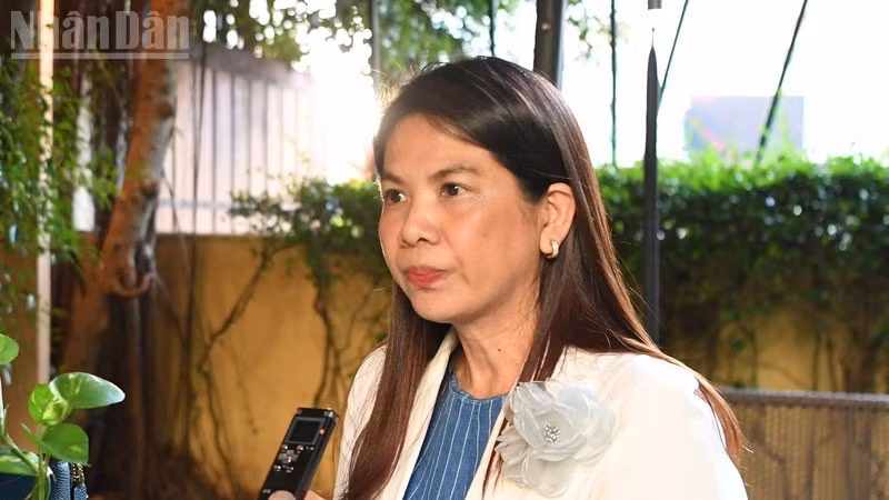 La profesora asociada y doctora Thananan Boonwanna. (Foto: Xuan Son)