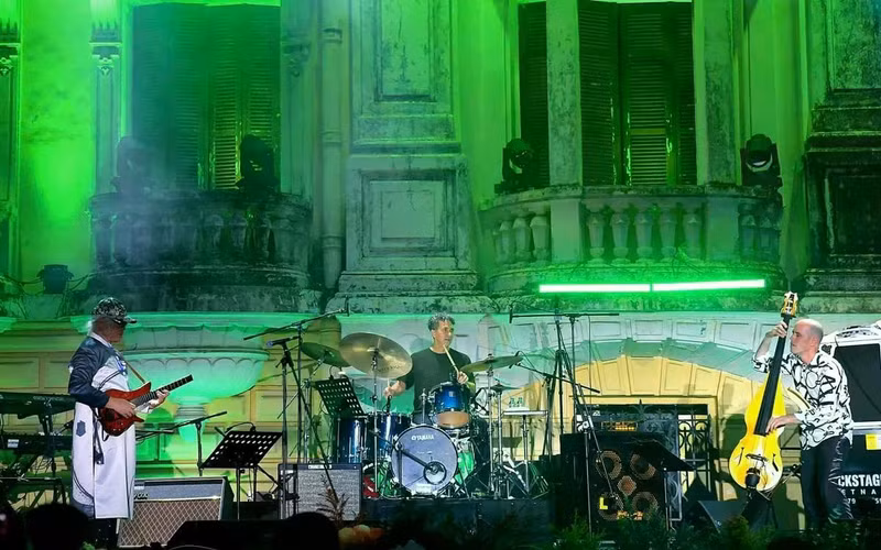 Una actuación en la velada inaugural. (Foto: vtv.vn)