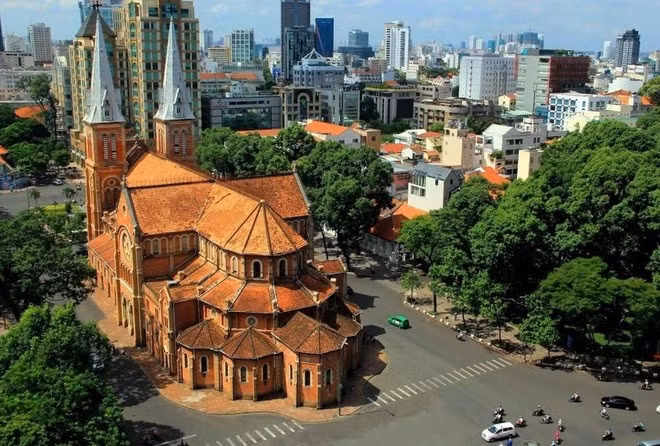 Un rincón pintoresco de Ciudad Ho Chi Minh en medio de su vibrante vida. (Fuente: VNA)