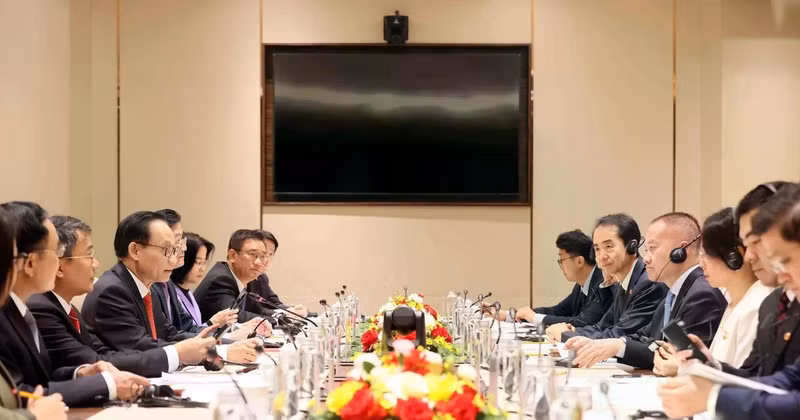 Panorama de la reunión. (Fuente: VNA)