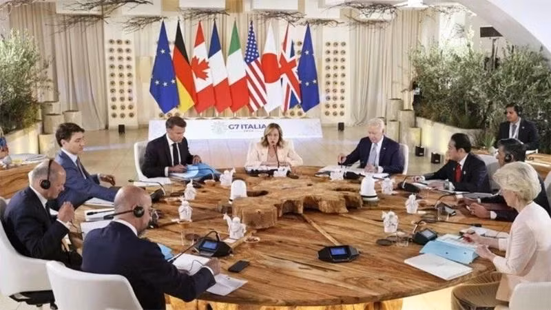 Cumbre del G7 en la ciudad de Fasano, Puglia, sur de Italia, el 13 de junio de 2024. (Foto: Kyodo/VNA)