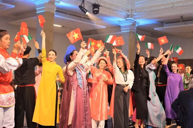 En el evento de promoción comercial entre Vietnam e Italia. (Fuente: VNA)