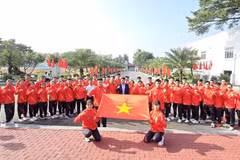 La delegación de Vietnam. (Foto: WFVV)