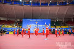 [Foto] Ceremonia de clausura del 44º Campeonato Nacional de Tenis de Mesa del periódico Nhan Dan