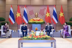 [Foto] Máximo dirigente de Vietnam mantiene conversaciones con Rey de Tailandia