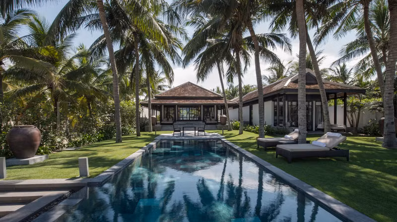Four Seasons Resort The Nam Hai en la central provincia de Quang Nam. Four Seasons Resort The Nam Hai en la central provincia de Quang Nam.