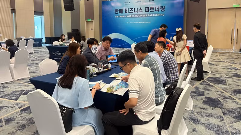 Empresas vietnamitas interesadas en productos industriales y tecnológicos surcoreanos 