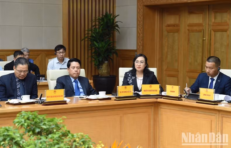 La viceministra de Industria y Comercio, Phan Thi Thang. La viceministra de Industria y Comercio, Phan Thi Thang.