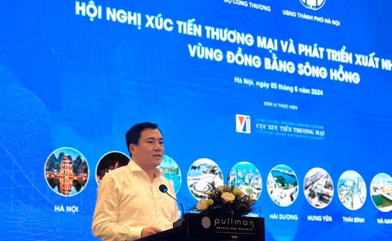 El viceministro de Industria y Comercio, Nguyen Sinh Nhat Tan (Fuente: VNA)