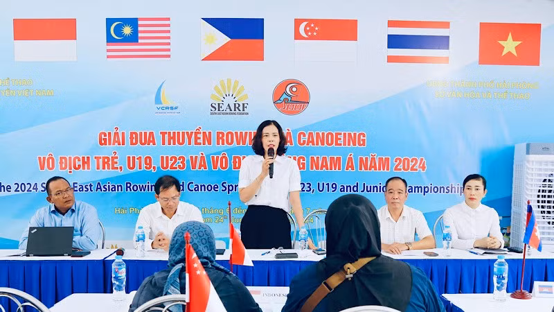  Vietnam acoge Campeonato de Remo y Piragüismo del Sudeste Asiático.