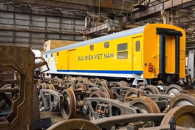 La fábrica de trenes Gia Lam, un atractivo del Festival de Diseño Creativo de Hanói 2023. (Foto: VNA)