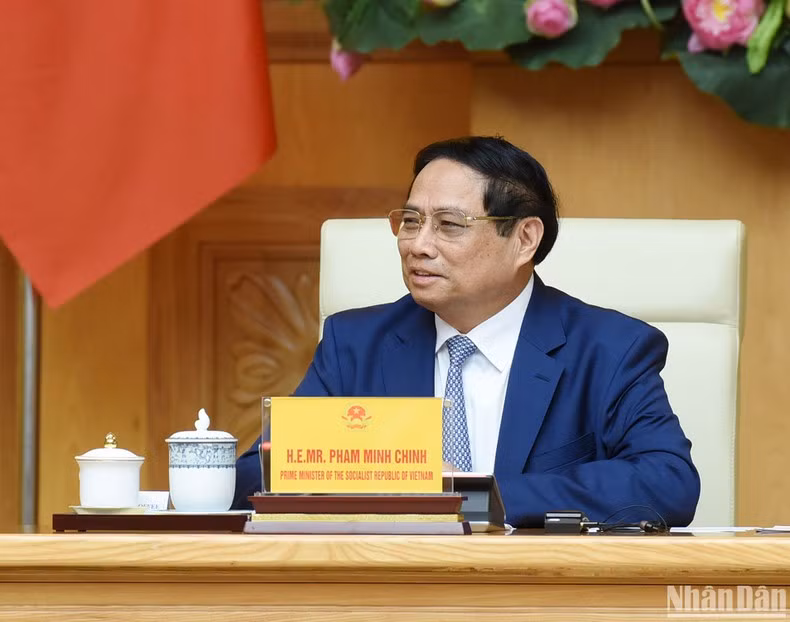 El premier de Vietnam, Pham Minh Chinh.