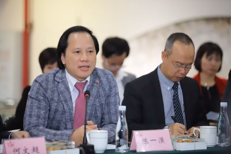 Tran Nhat Hoang, subjefe del Departamento de Cooperación Internacional de la cartera vietnamita. Tran Nhat Hoang, subjefe del Departamento de Cooperación Internacional de la cartera vietnamita.