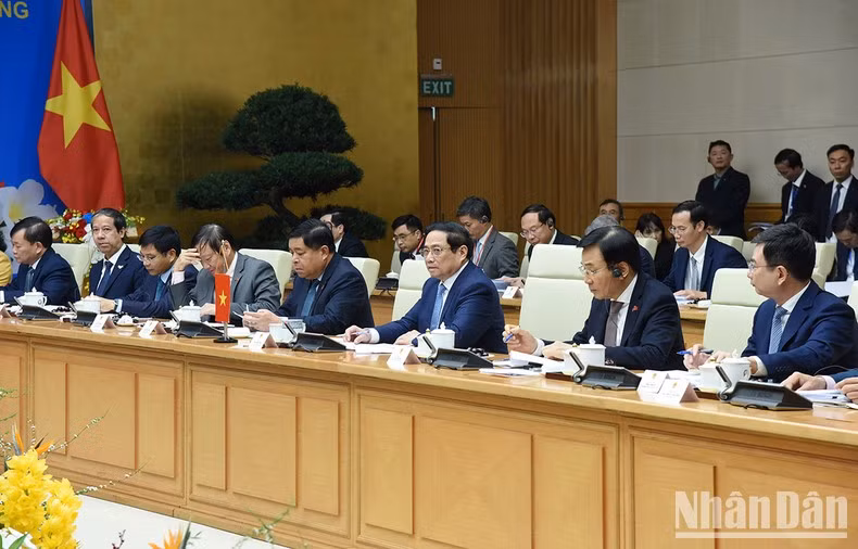 La delegación de Vietnam. La delegación de Vietnam.