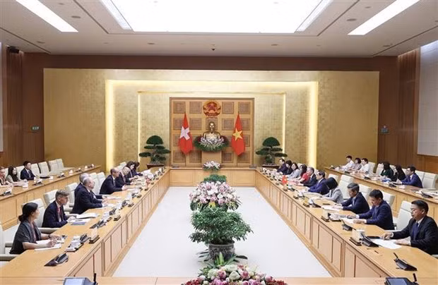 El panorama de la reunión. (Fuente:VNA) El panorama de la reunión. (Fuente:VNA)