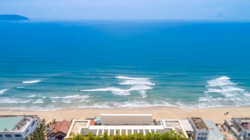 Una playa en Da Nang.
