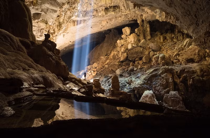 La magnífica belleza de la cueva (Foto: VNA)