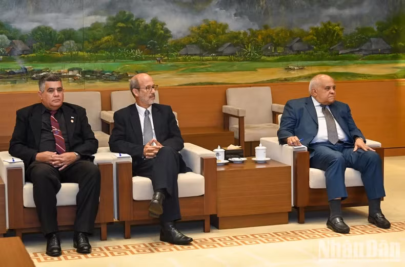 Delegados cubanos.