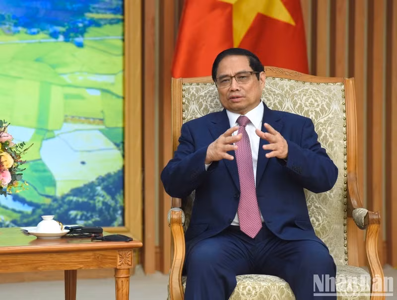 El premier vietnamita Pham Minh Chinh.