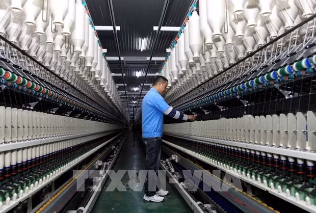 Según estadísticas del Departamento General de Aduanas, en los 10 meses de 2023, las exportaciones de fibras e hilados textiles alcanzaron casi 1,5 millones de toneladas, por un valor de casi 3,65 mil millones de dólares (Fuente: VNA) Según estadísticas del Departamento General de Aduanas, en los 10 meses de 2023, las exportaciones de fibras e hilados textiles alcanzaron casi 1,5 millones de toneladas, por un valor de casi 3,65 mil millones de dólares (Fuente: VNA)