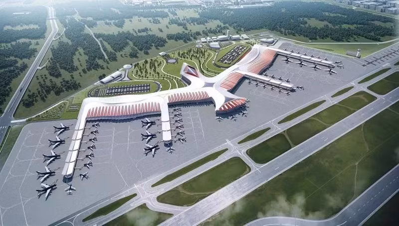 Perspectiva del Aeropuerto Internacional de Phu Quoc (Foto: Sun Group)