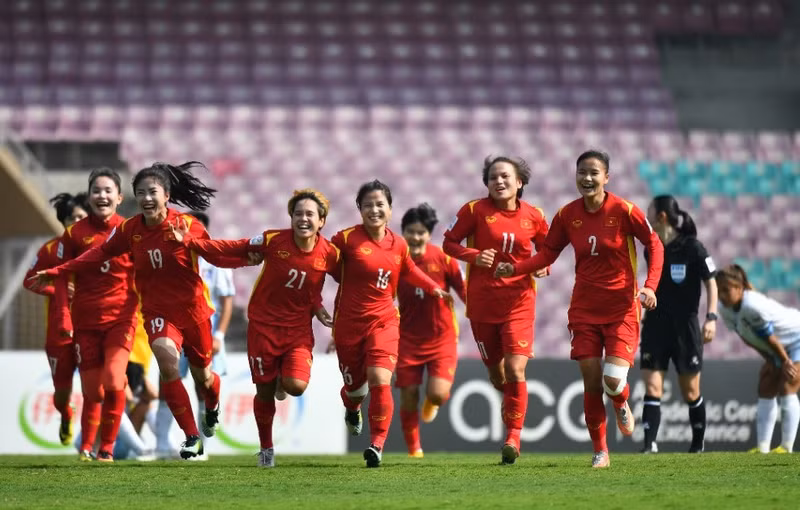 Trayectoria gloriosa de mujeres vietnamitas hacia Copa Mundial 2023. (Fotografía: VNA)