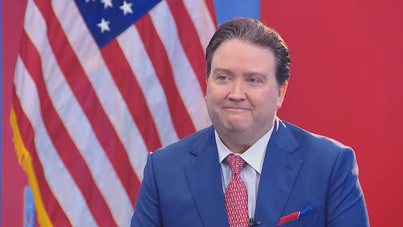 El embajador de Estados Unidos en Vietnam, Marc Knapper. (Fotografía: VNA)