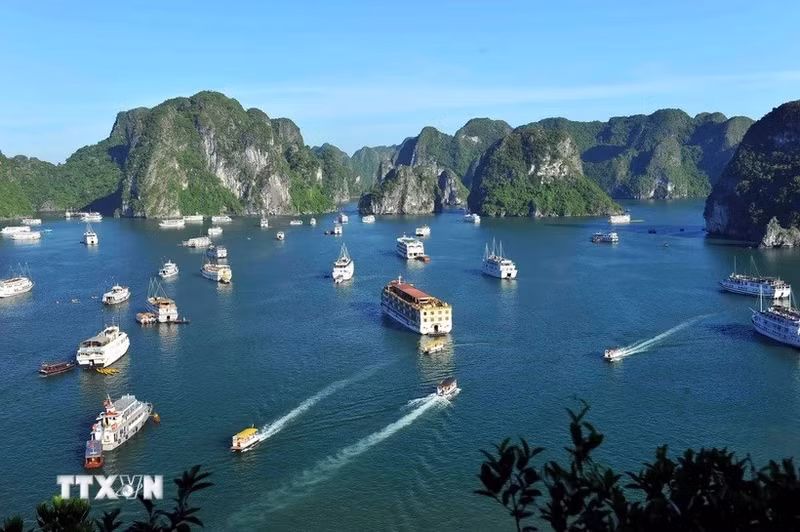 La Bahía de Ha Long, en la provincia de Quang Ninh. (Fotografía: VNA)