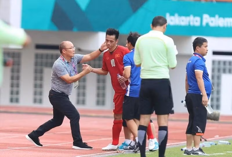 Solo siete meses después del éxito en el Campeonato Asiático Sub-23, Park Hang-seo continuó causando una gran impresión en ASIAD 2018.