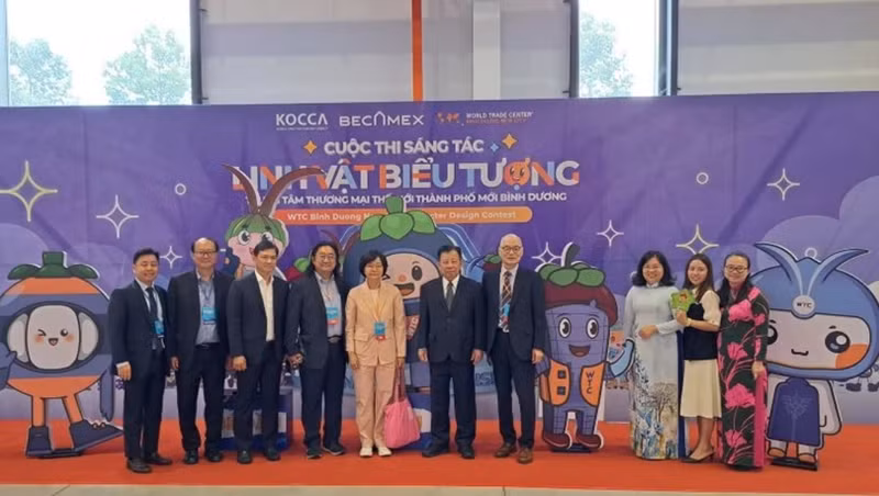 Los delegados en el evento.