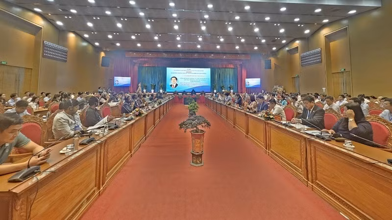 Panorama del evento. (Fotografía: Nhan Dan)