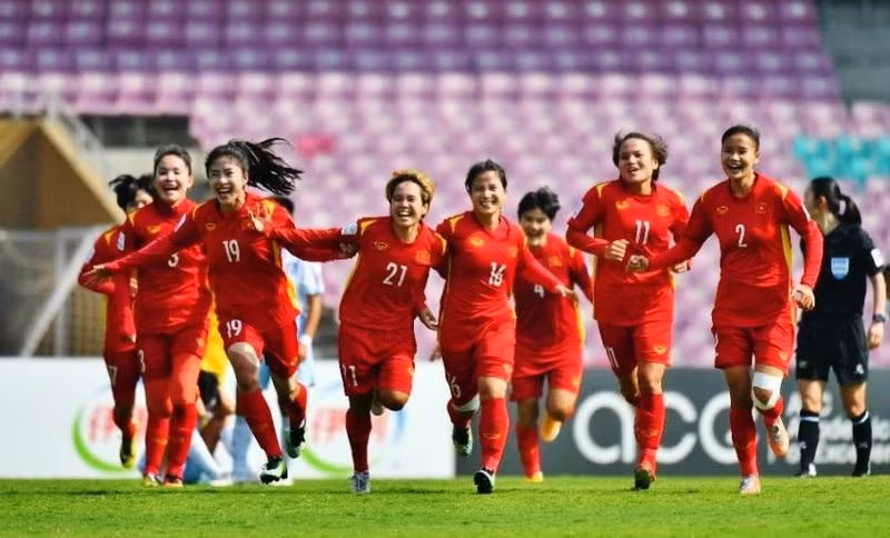 Jugadoras vietnamitas. (Fotografía: VNA)