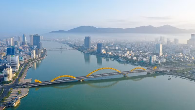La ciudad de Da Nang hoy en día.