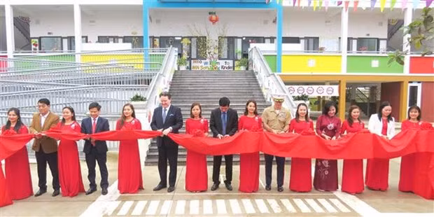 Acto de inauguración. (Fotografía: VNA)