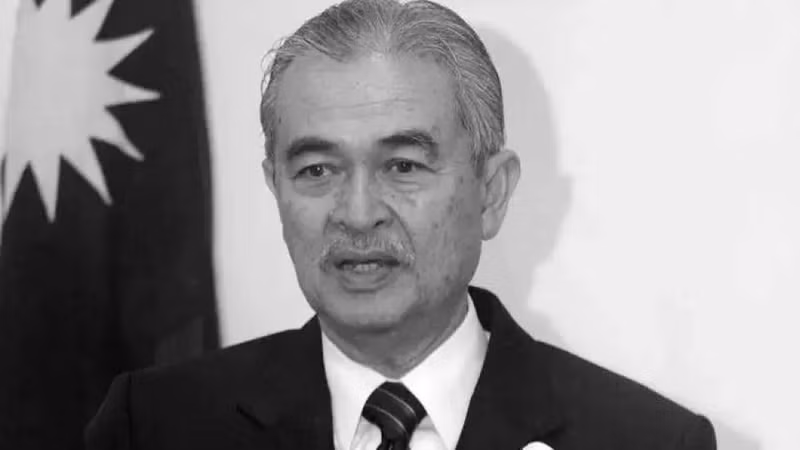 El ex jefe del Gobierno de Malasio, Tun Abdullah Ahmad Badawi. (Foto: VNA)