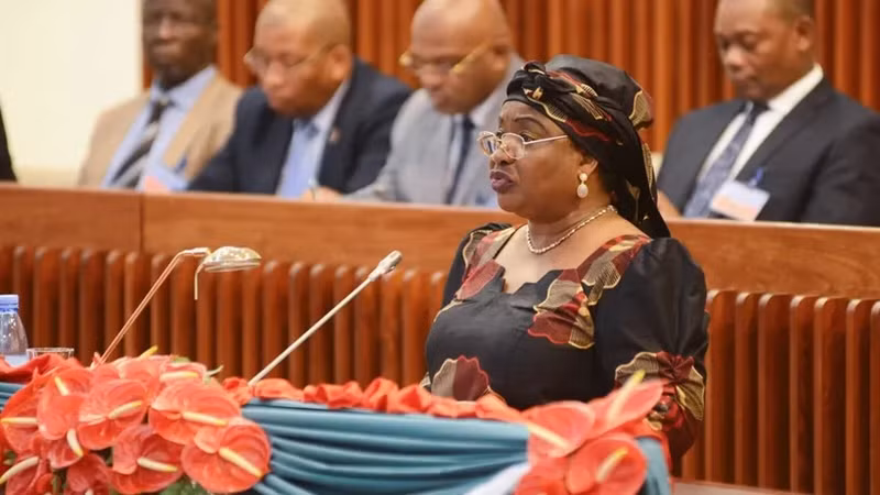 Presidenta de la Asamblea de Mozambique, Margarida Talapa. (Foto: mznews.co.mz)
