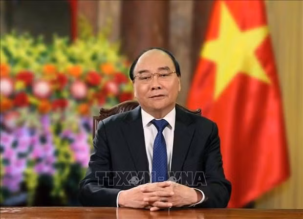 El presidente de Vietnam, Nguyen Xuan Phuc. (Fotografía: VNA)