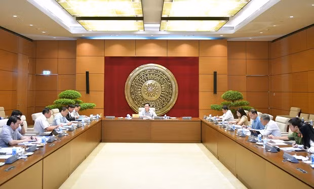 El panorama de la reunión. (Foto: quochoi.vn)