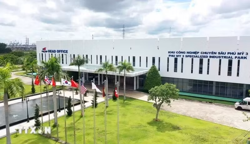 Parque industrial especializado Phu My 3, en la ciudad de Phu My, provincia de Ba Ria-Vung Tau. (Foto: VNA)