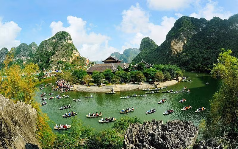 En Trang An, Ninh Binh. (Fotografía: Nhan Dan)
