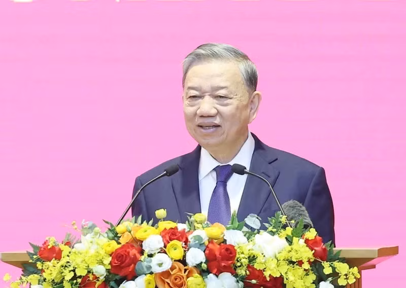 El secretario general del Partido Comunista de Vietnam, To Lam. (Foto: VNA)