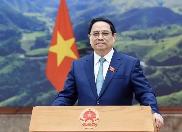 El primer ministro, Pham Minh Chinh. (Foto: VNA)